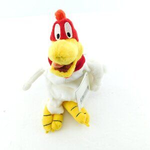 nwt FOGHORN LEGHORN Warner Bros Bean Bag Plush Rooster